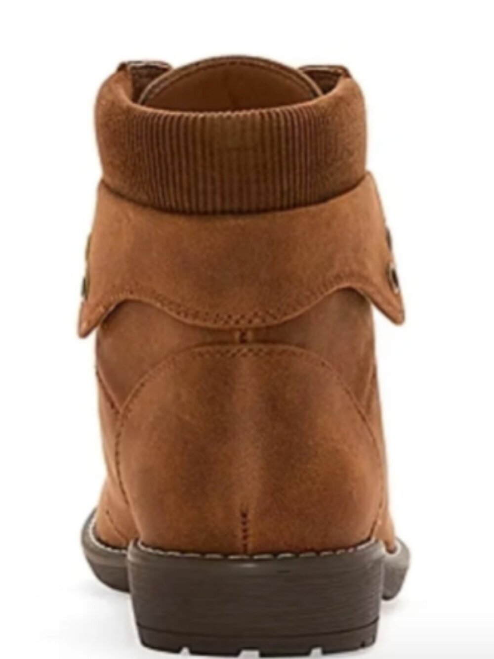 St. Johns Bay Yumma Cognac Suede Boots NIB Size 8M - Picture 3 of 9